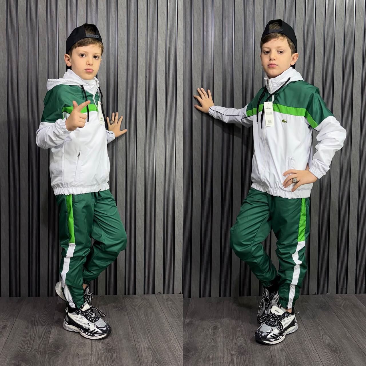 Chándal Lacoste poliéster niño - Imagen 2