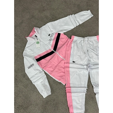 Chándal Lacoste rosa bebé - Imagen 1