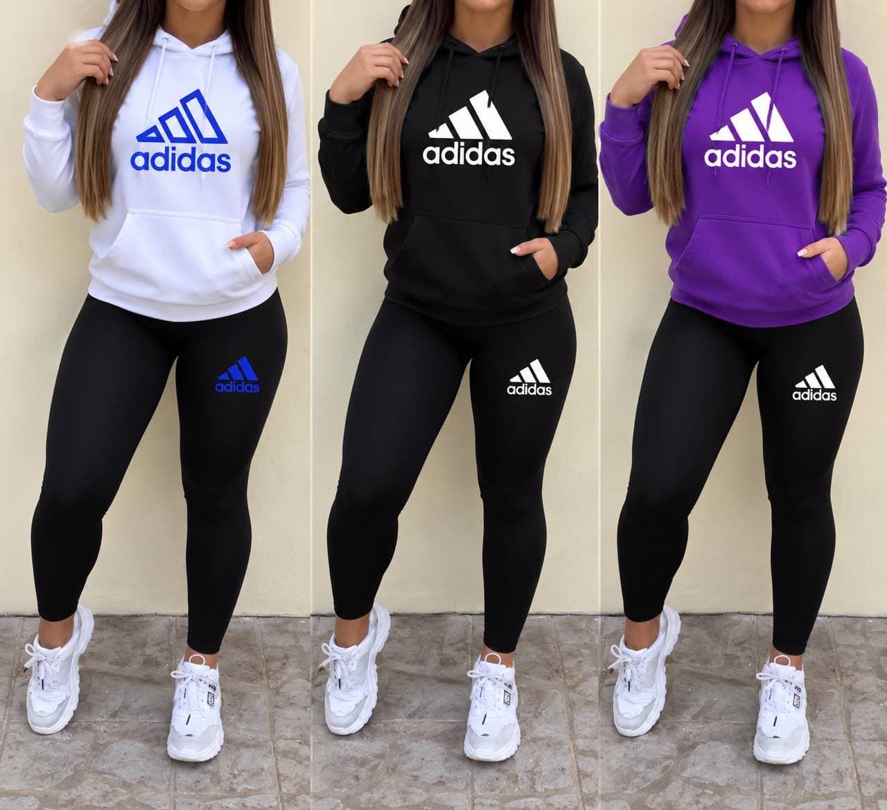 Chándal mujer Adidas con leggins - Imagen 1