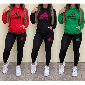 Chándal mujer Adidas con leggins - Imagen 2