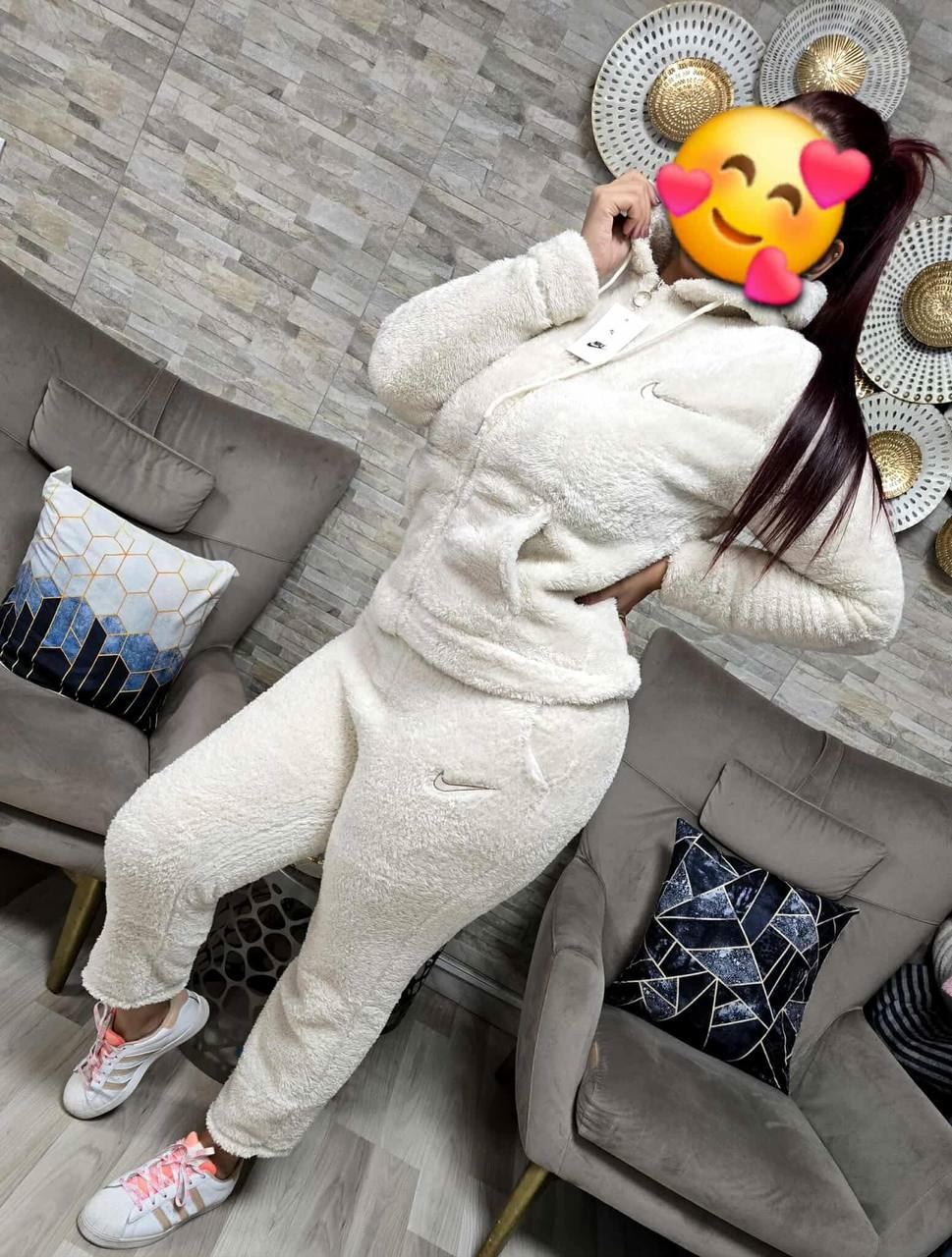 Chándal Nike borrego de mujer - Imagen 1