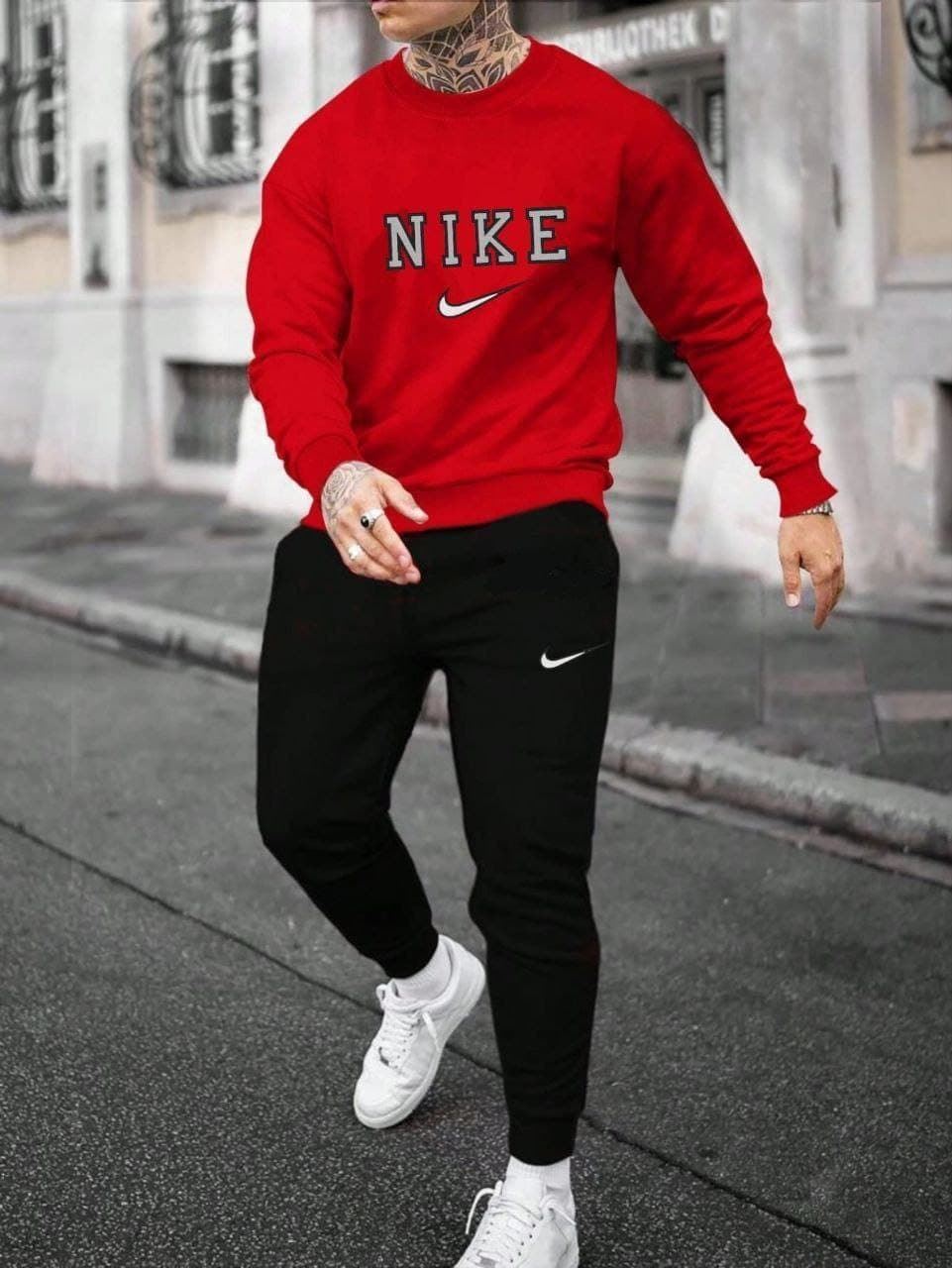 Chandal Nike Tech Fleece Rojo Nike Chandal Pantalones Nike Hombre