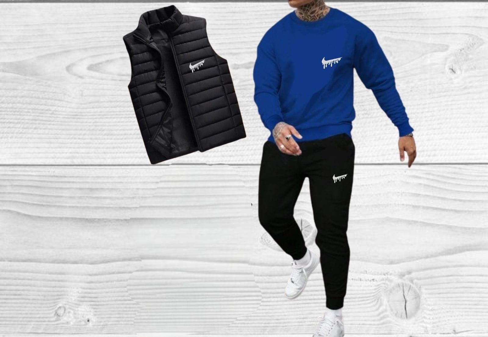 Chándal Nike y chaleco a juego - Imagen 1