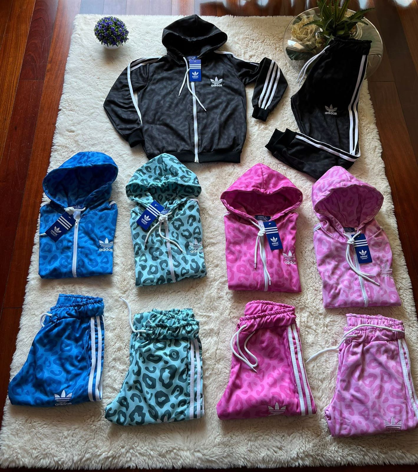 Chándal niños Adidas leopardo - Imagen 1