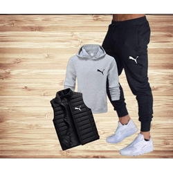 Chándal Puma y chaleco tres piezas - Imagen 1