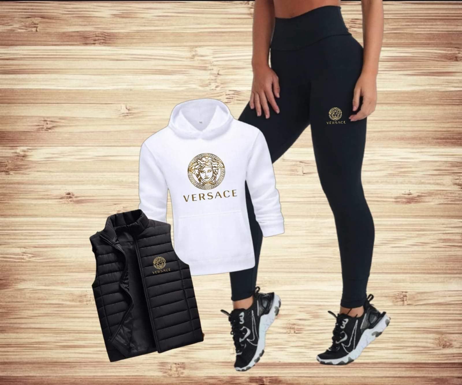 Chándal Versace y chaleco tres piezas - Imagen 1
