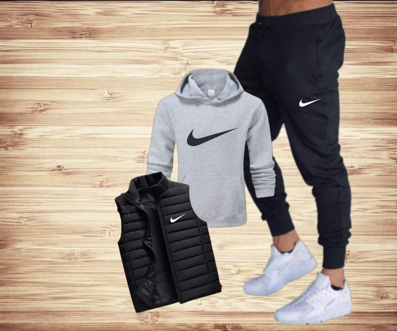 Chándal y chaleco Nike tres piezas - Imagen 1