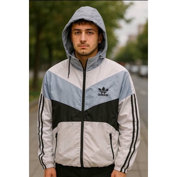 Chaqueta cortavientos Adidas - Imagen 2