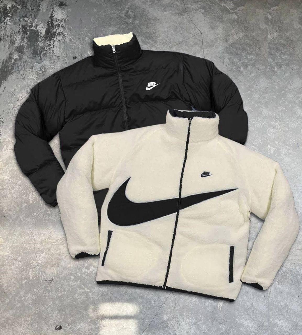 Chaqueta Nike borrego reversible - Imagen 1