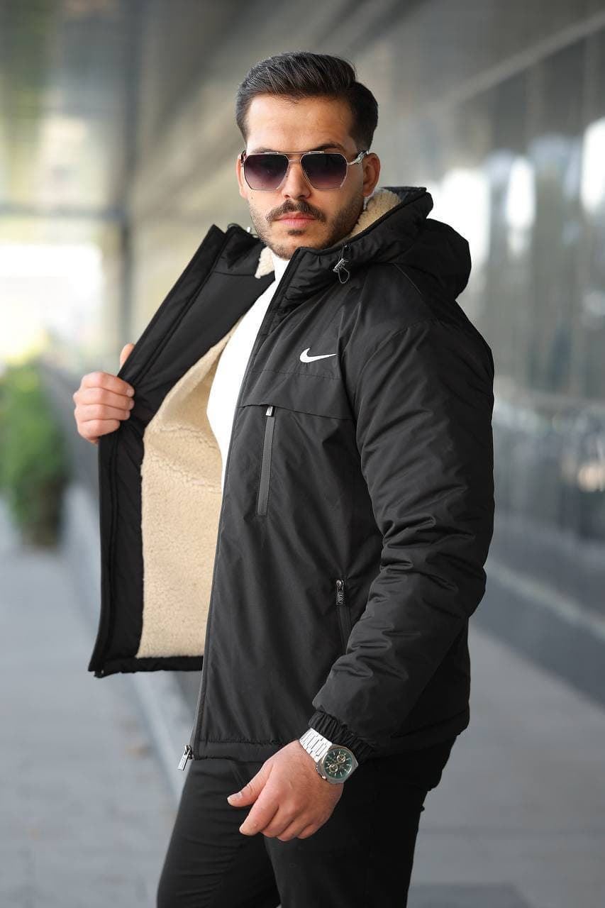 Chaqueta Nike con forro de borrego - Imagen 1