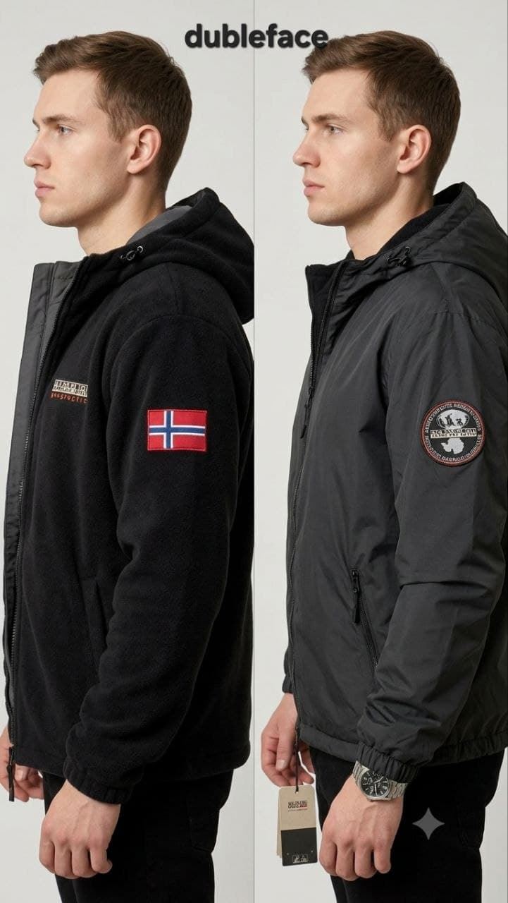Chaqueta reversible borrego Napapijri - Imagen 5