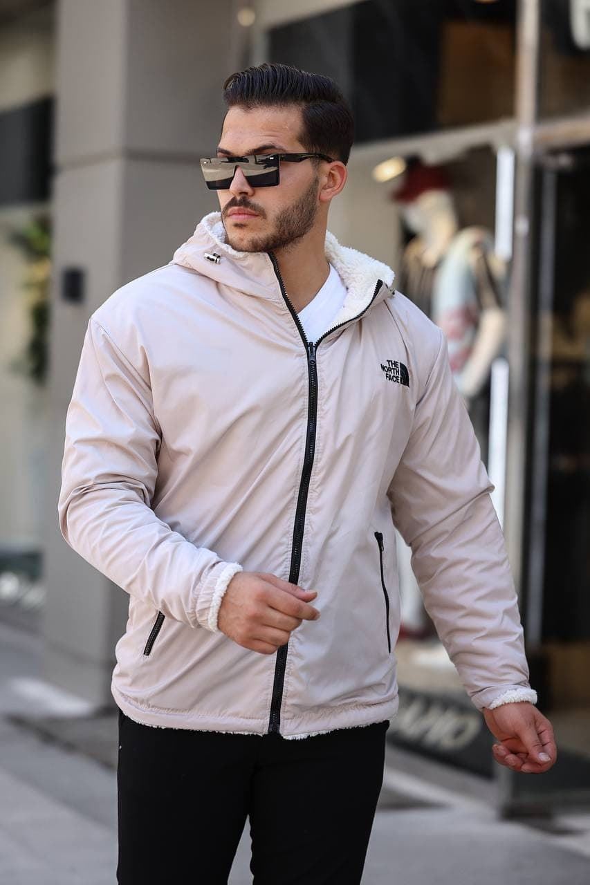 Chaqueta reversible borrego North Face - Imagen 4