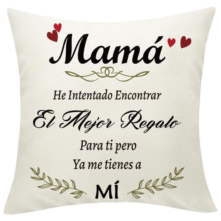 Cojín personalizado día de la madre - Imagen 1