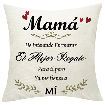 Cojín personalizado día de la madre - Imagen 1