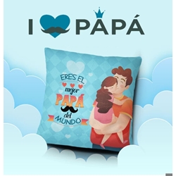 Cojín personalizado día del padre - Imagen 1