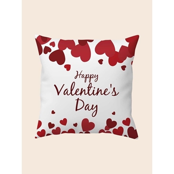 Cojín personalizado feliz día de San valentin - Imagen 1