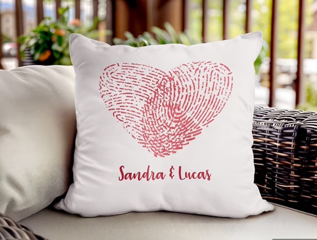 Cojín personalizado San Valentín - Imagen 1