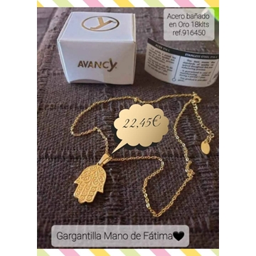 Colgante mano de Fátima - Imagen 1