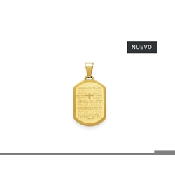 Colgante medalla padre nuestro - Imagen 1