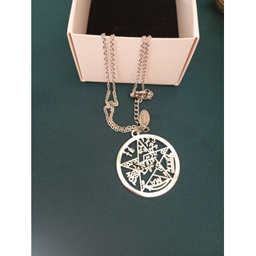 Colgante tetragramaton de acero - Imagen 1