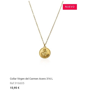Colgante Virgen del Carmen - Imagen 1