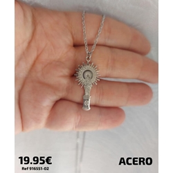 Colgante virgen del Pilar - Imagen 1