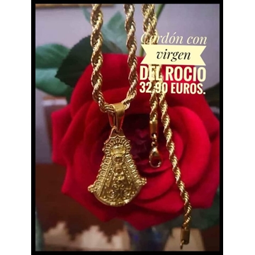 Colgante virgen del Rocío - Imagen 1