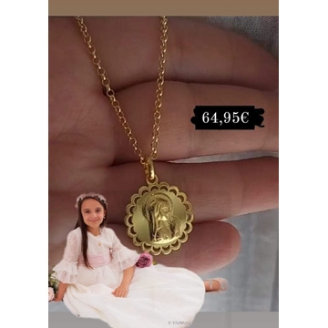 Colgante virgen María - Imagen 1