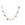 Collar circonitas de colores Acero - Imagen 2