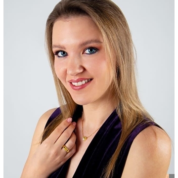 Collar corazón con circonita  Acero - Imagen 2