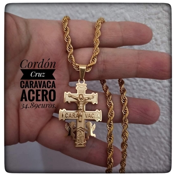 Collar cruz de Caravaca - Imagen 1