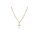 Collar cruz perlas - Imagen 1
