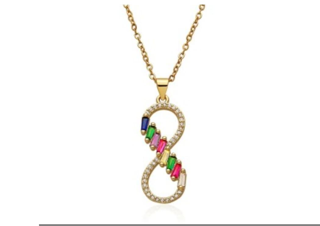 Collar infinito colours acero - Imagen 2