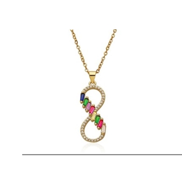 Collar infinito colours acero - Imagen 2