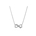 Collar infinito mamá plata de ley - Imagen 1