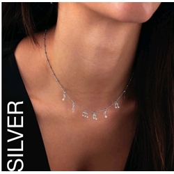 Collar notas musicales Avancy - Imagen 1