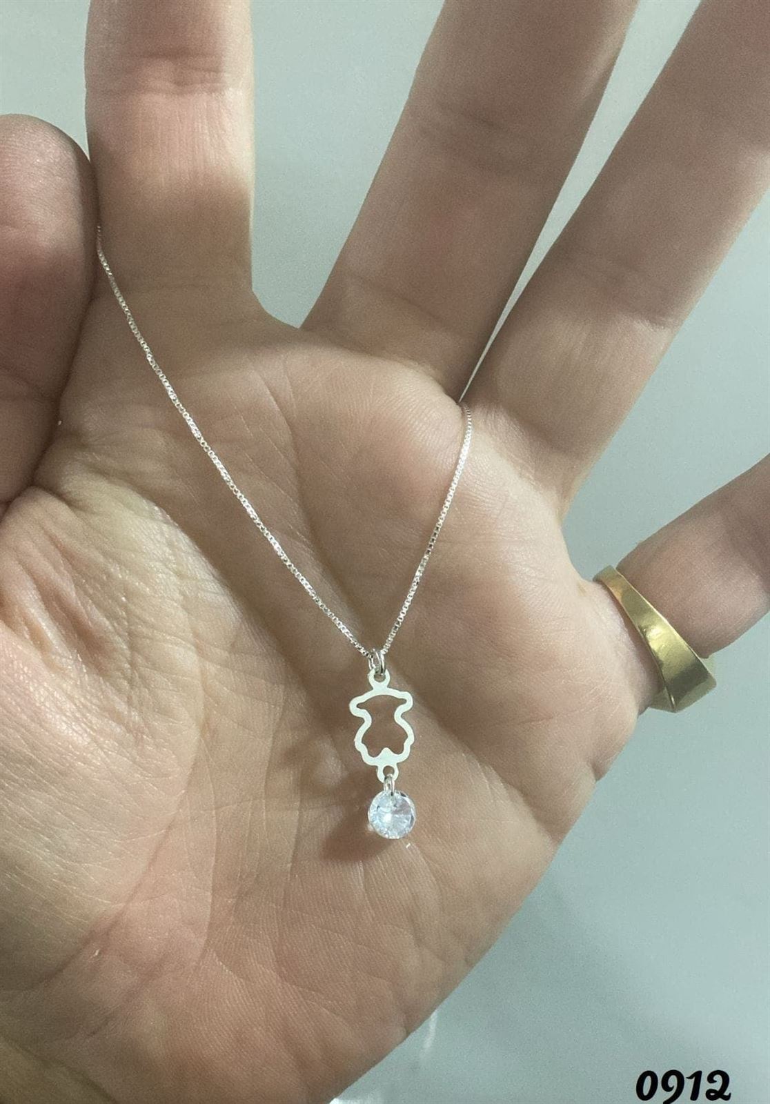 Collar osito Tous con perla - Imagen 1