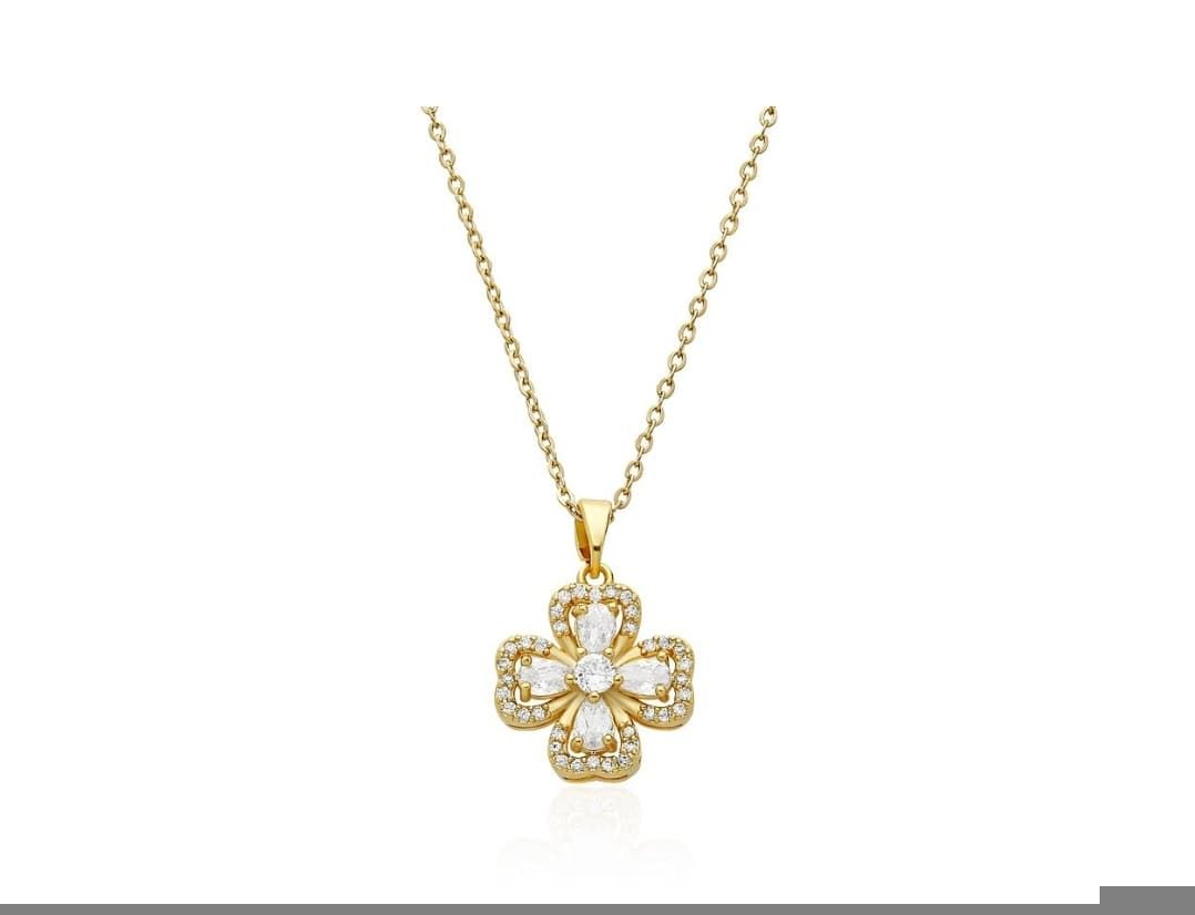 Collar  trébol de la suerte luxury - Imagen 1