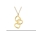 Collar triple corazones - Imagen 1