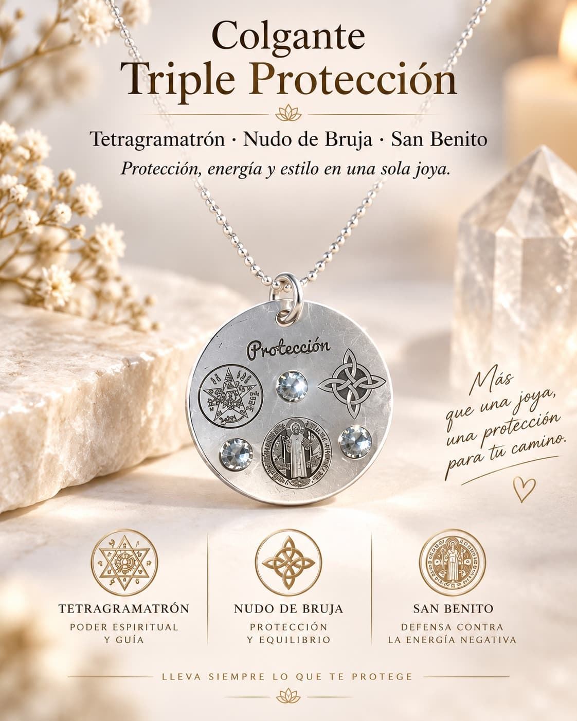 Collar triple proteccion - Imagen 1