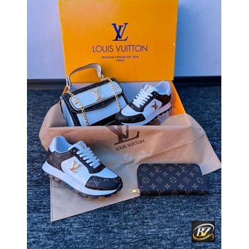 Combo de zapatillas y bolso Louis Vuitton - Imagen 1