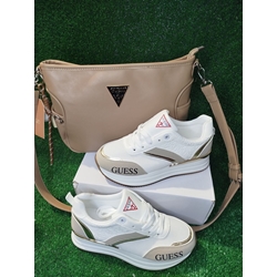 Combo Zapatillas y bolso Guess primavera - Imagen 1