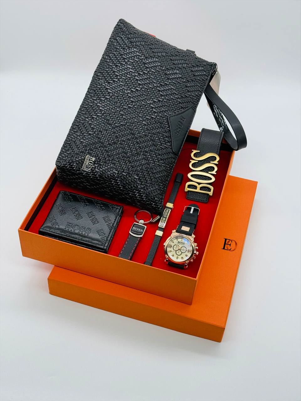 Conjunto accesorios reloj y neceser Hugo Boss - Imagen 4
