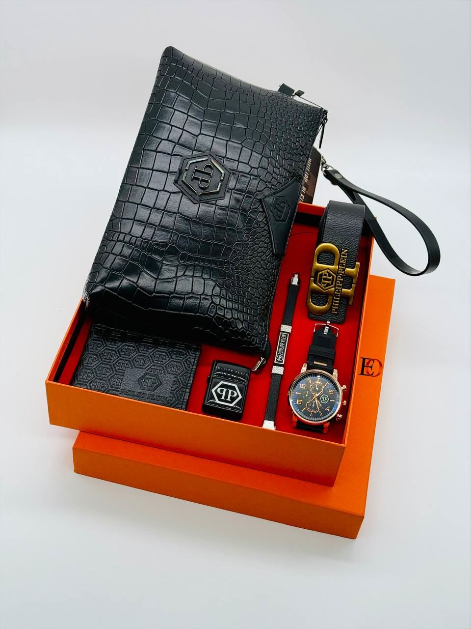 Conjunto accesorios reloj y neceser Philipp Phlein - Imagen 3