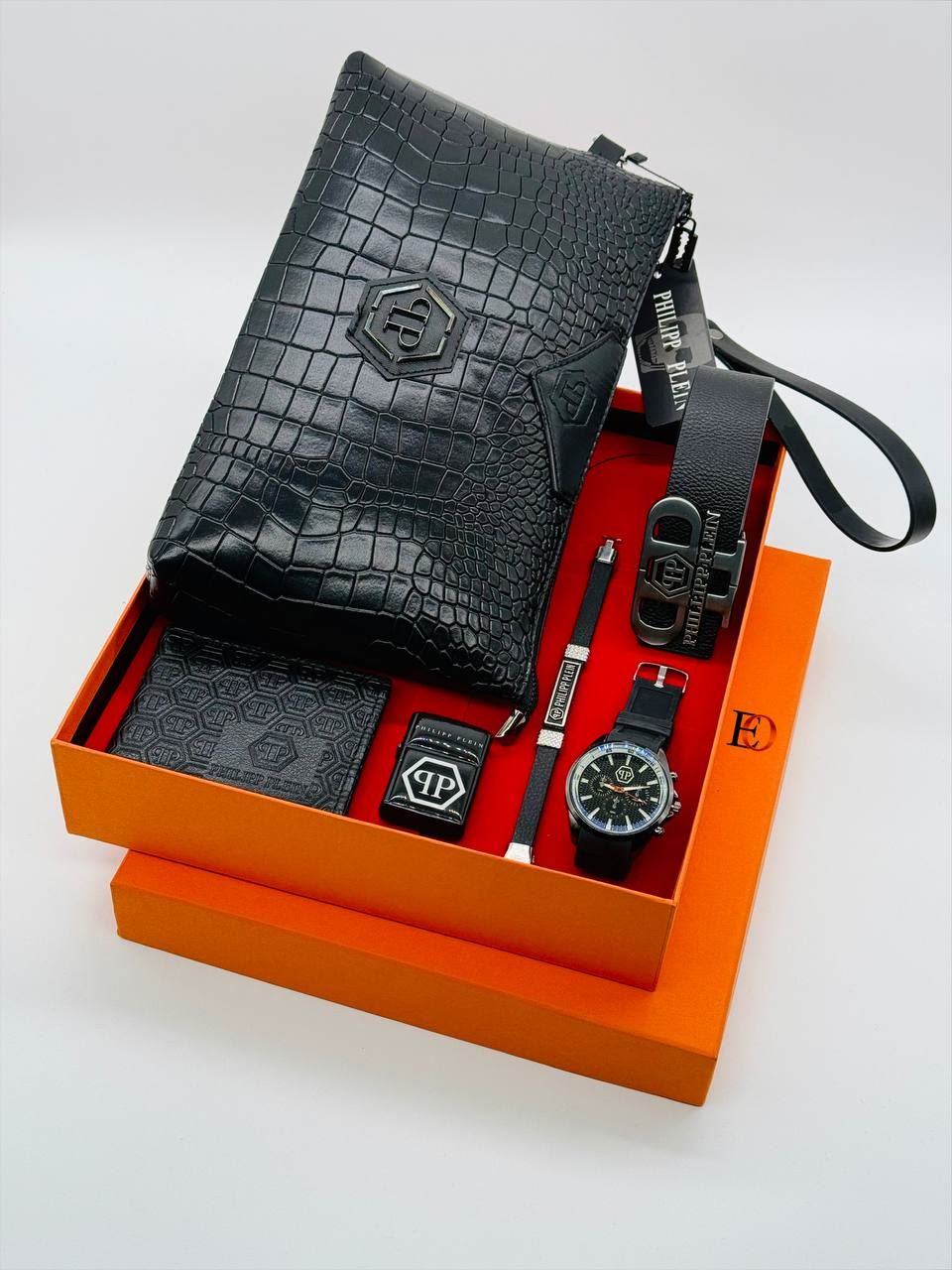 Conjunto accesorios reloj y neceser Philipp Phlein - Imagen 4
