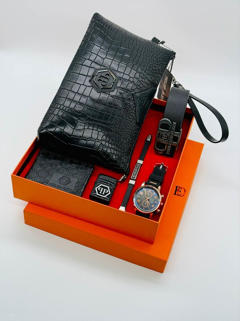 Conjunto accesorios reloj y neceser Philipp Phlein - Imagen 5