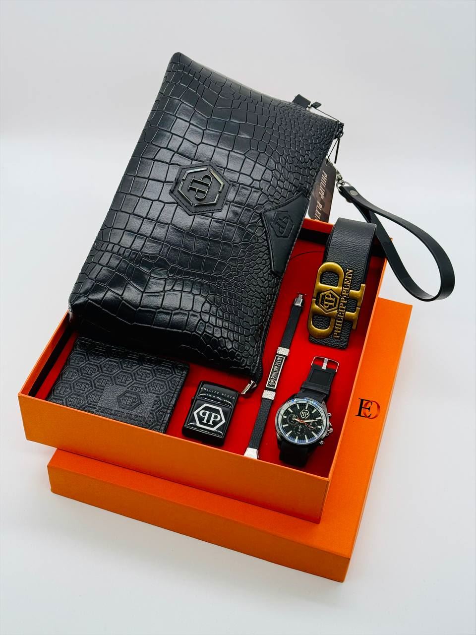 Conjunto accesorios reloj y neceser Philipp Phlein - Imagen 7