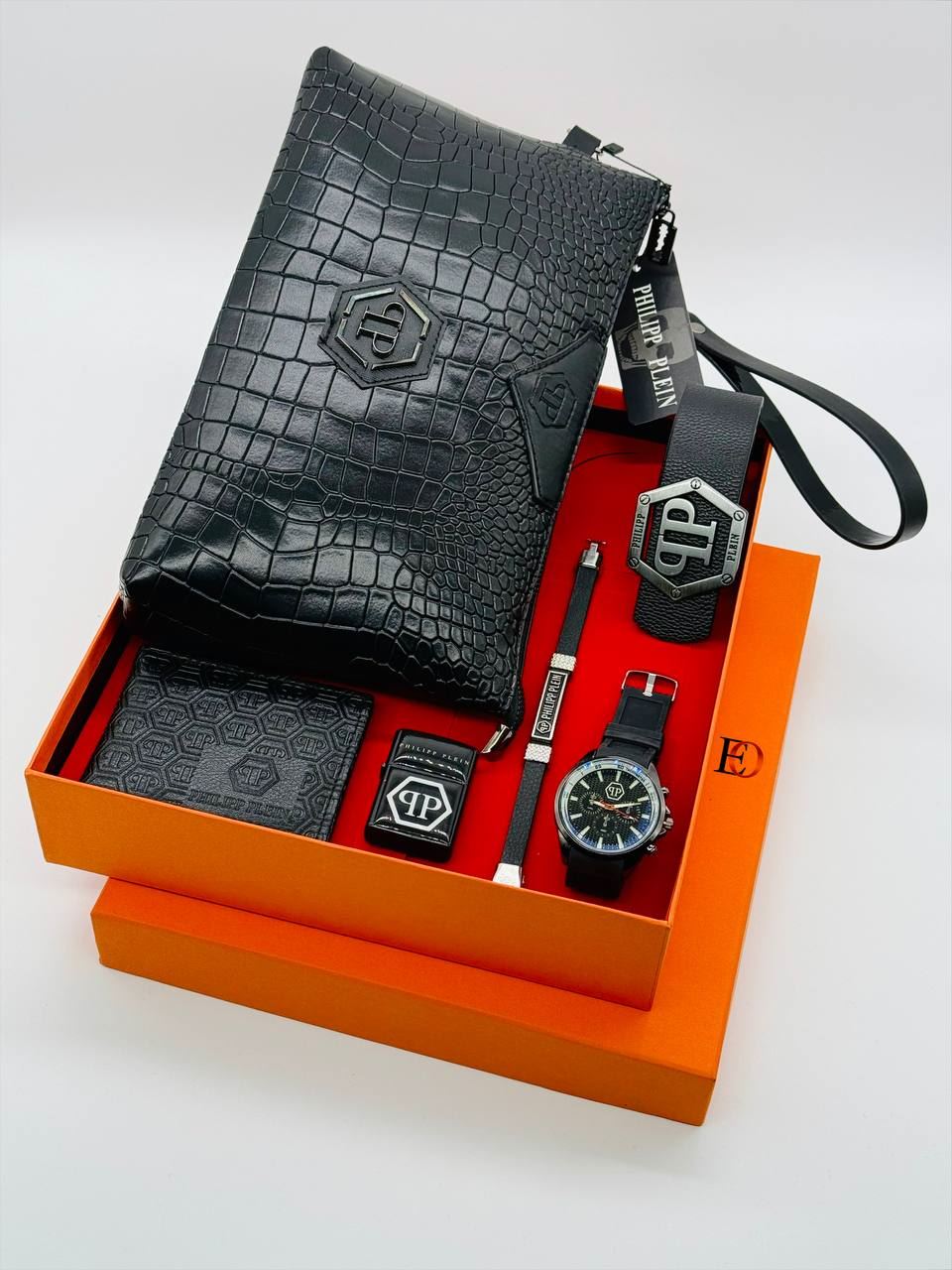 Conjunto accesorios reloj y neceser Philipp Phlein - Imagen 8