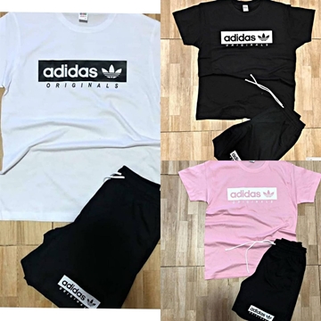 Conjunto Adidas camiseta y pantalón corto - Imagen 1
