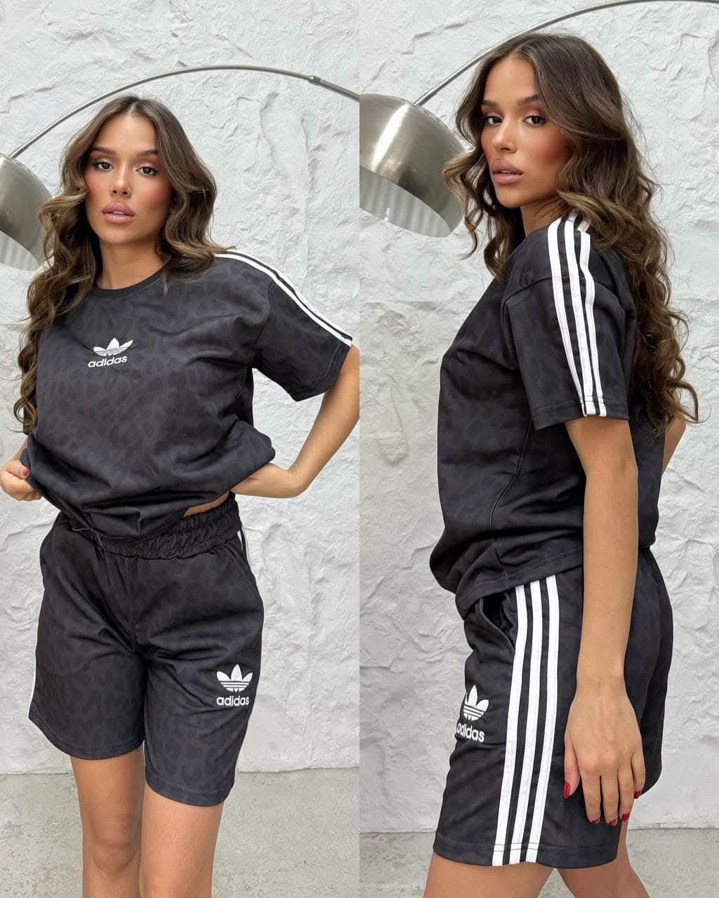 Conjunto Adidas estampado leopardo - Imagen 2